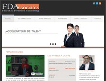 Tablet Screenshot of fdassociates.fr